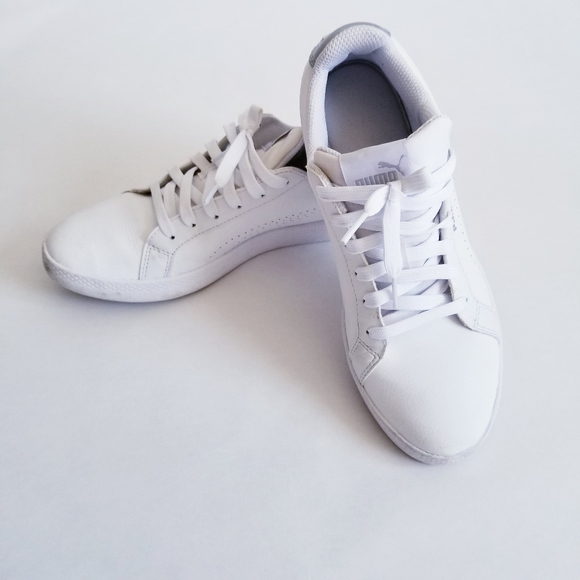 puma ladies white shoes